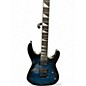 Used Jackson JS20 DKQ 2PT Trans Blue Solid Body Electric Guitar
