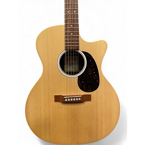 Used Martin GPC-X2E Natural Acoustic Electric Guitar