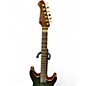 Used Harley Benton Guitar Max Signature Fusion Green Solid Body Electric Guitar