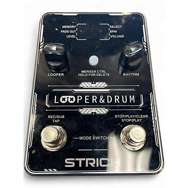 Used Strich Looper & Drum Pedal