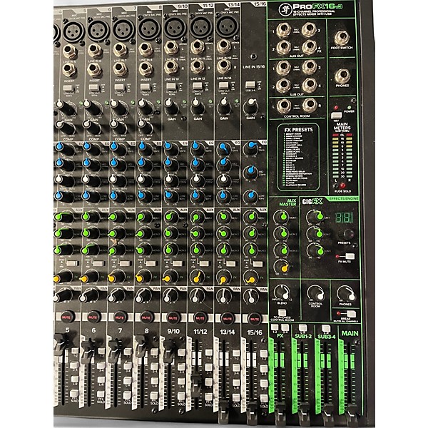 Used Mackie Profx16 v3 Unpowered Mixer