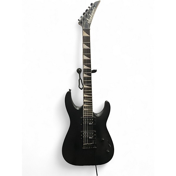 Used Jackson JS22 Dinky Satin Black Solid Body Electric Guitar