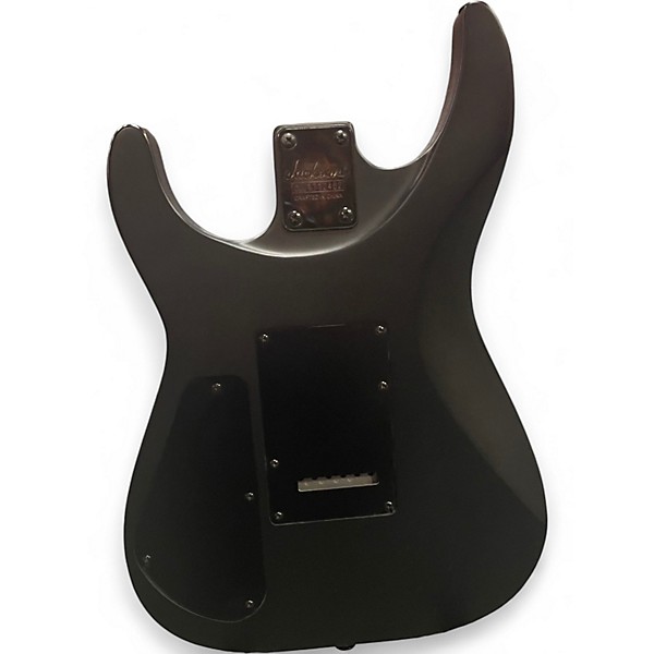 Used Jackson JS22 Dinky Satin Black Solid Body Electric Guitar