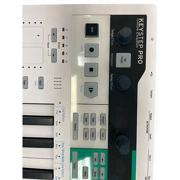 Used Arturia Keystep Pro MIDI Controller