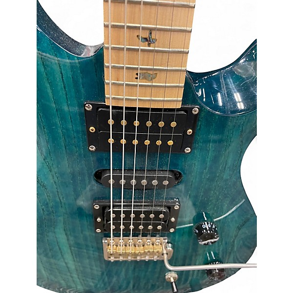 Used PRS SE SPECIAL Trans Green Solid Body Electric Guitar