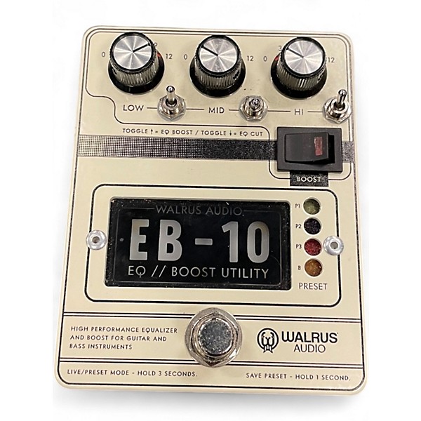 Used Walrus Audio EB-10 Pedal