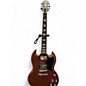 Used 2017 Epiphone SG Standard Walnut Solid Body Electric Guitar thumbnail