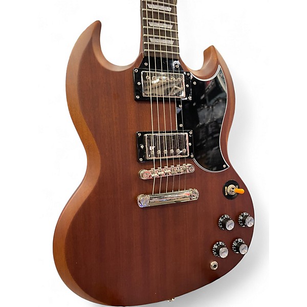 Used 2017 Epiphone SG Standard Walnut Solid Body Electric Guitar