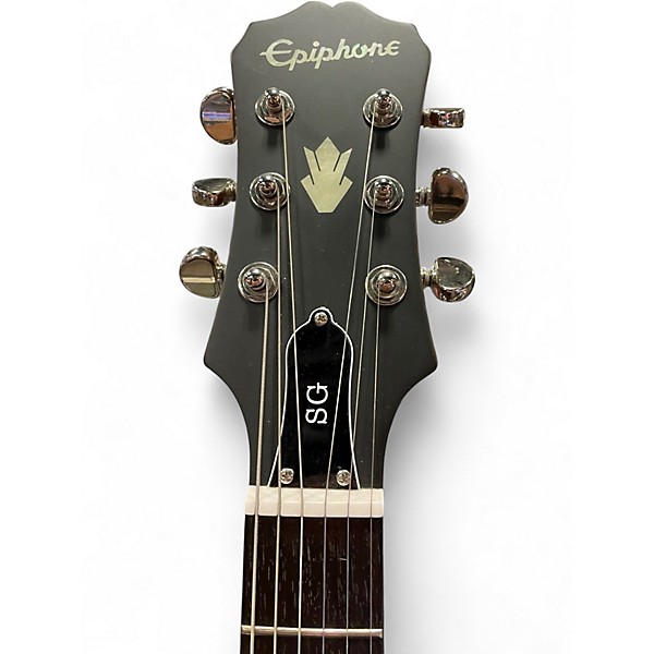 Used 2017 Epiphone SG Standard Walnut Solid Body Electric Guitar