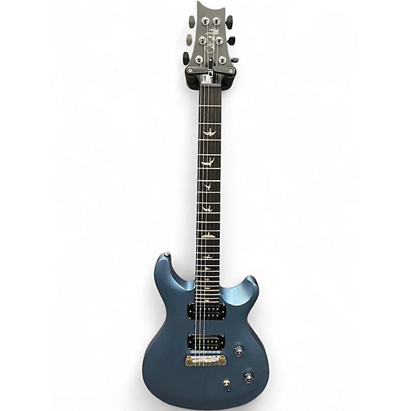 Used PRS SE CE24 Standard Stoptail Ice Blue Metallic Solid Body Electric Guitar