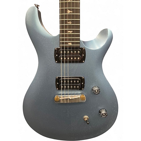 Used PRS SE CE24 Standard Stoptail Ice Blue Metallic Solid Body Electric Guitar