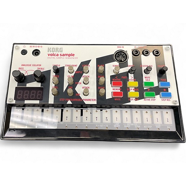 Used KORG Volca Sample OK GO Edition Synthesizer