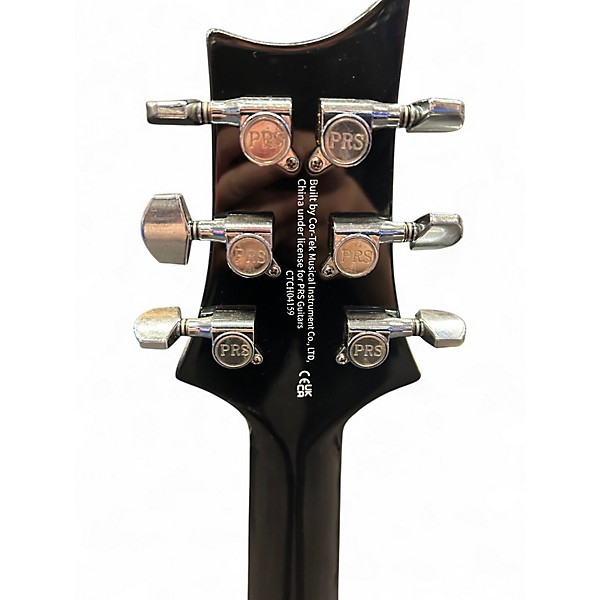 Used Prs Se Hollowbody Black Doghair  Hollow Body Electric Guitar