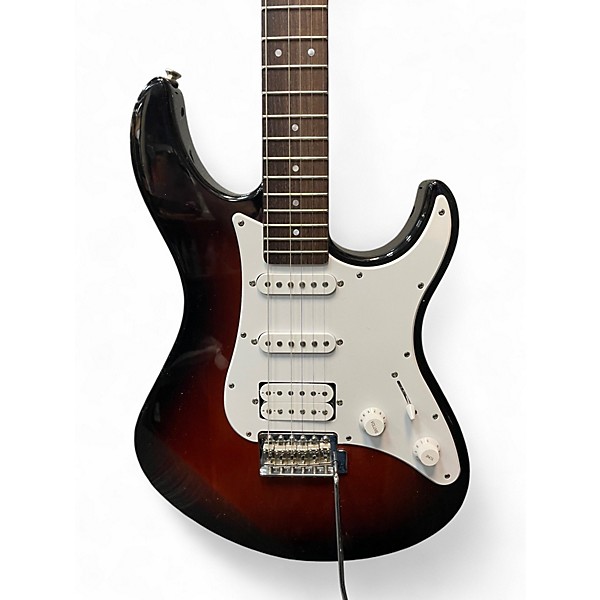 Used Yamaha Pac112J Brown Sunburst Solid Body Electric Guitar