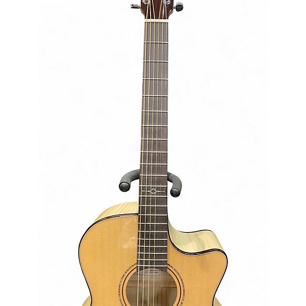 Used Alvarez AEG80CE ARMREST Natural Acoustic Electric Guitar