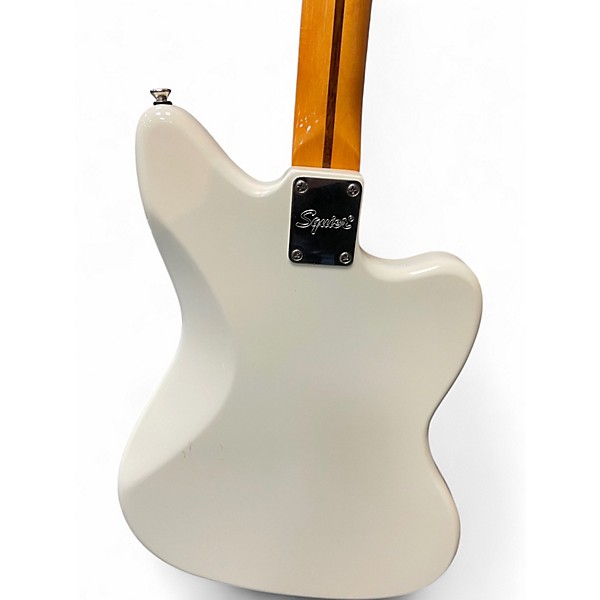 Used Squier 60S Jazzmaster LH Olympic White Electric Guitar
