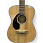 Used Fender CC-60S Left Handed Natural Acoustic Guitar