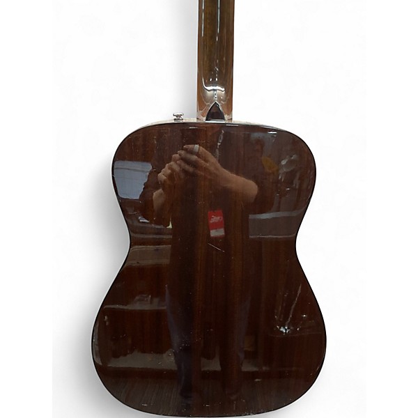 Used Fender CC-60S Left Handed Natural Acoustic Guitar