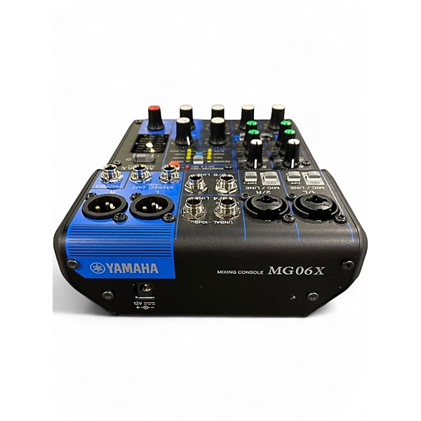 Used Yamaha MG06X Unpowered Mixer