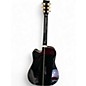 Used Zager ZAD-80CE Black Acoustic Electric Guitar