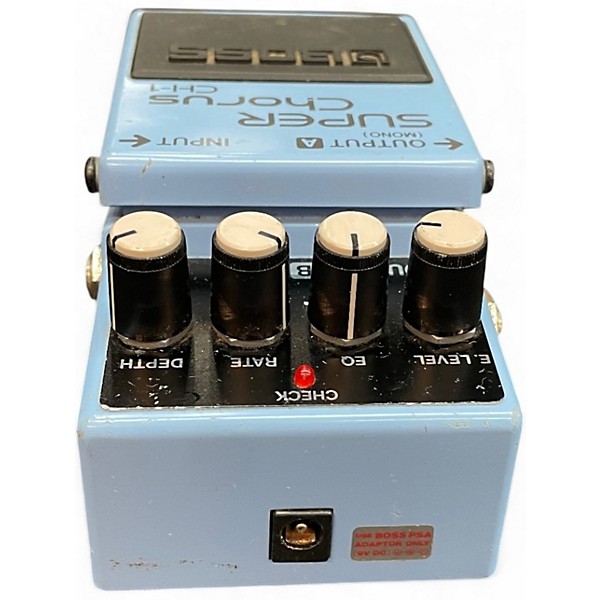Used BOSS Super Chorus CH-1 Effect Pedal