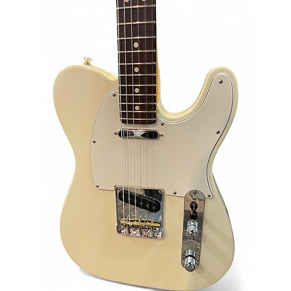 Used 2023 Fender American Professional II Telecaster Olympic White Solid Body Electric Guitar