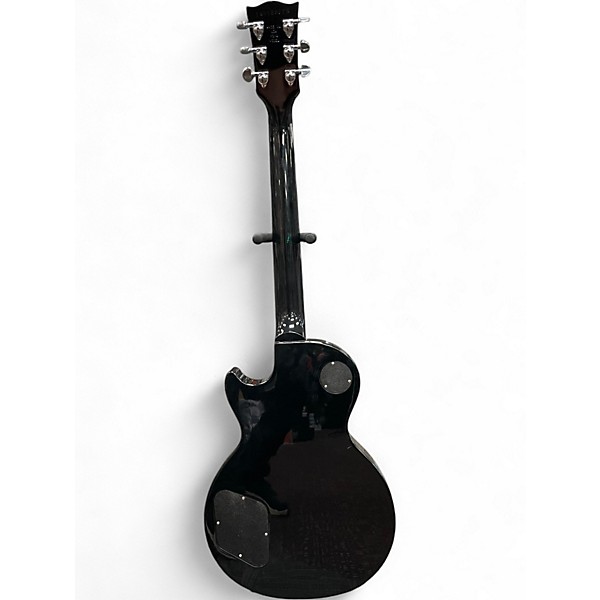 Used Gibson LES PAUL STUDIO HOT ROD EBONY WITH BLUE AND WHITE TRIM Solid Body Electric Guitar