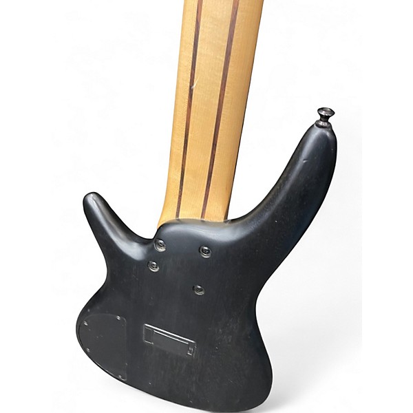 Used Ibanez Sr406ebcw Black Electric Bass Guitar