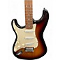 Used Johnson Strat style 2 Tone Sunburst Electric Guitar