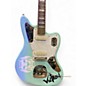 Used Squier CLASSIC VIBE JAGUAR Daphne Blue Solid Body Electric Guitar
