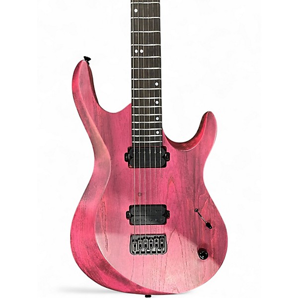 Used Kiesel ARIES 6 DUSTY PINK Solid Body Electric Guitar