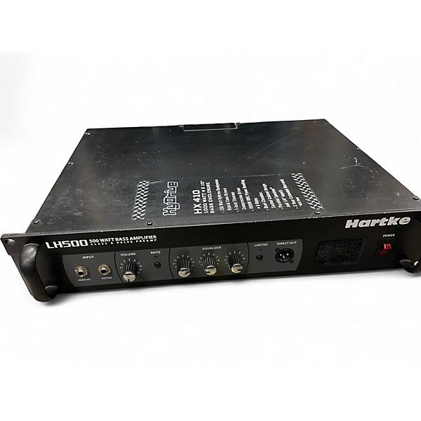 Used Hartke LH500 500W Bass Amp Head