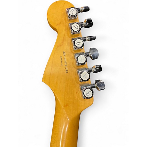 Used 2011 Fender American Deluxe Stratocaster Candy Apple Red Solid Body Electric Guitar