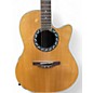 Used Ovation Applause Natural Acoustic Electric Guitar