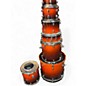 Used Mapex 7 Piece Meridian Orange Drum Kit thumbnail