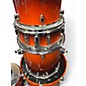 Used Mapex 7 Piece Meridian Orange Drum Kit