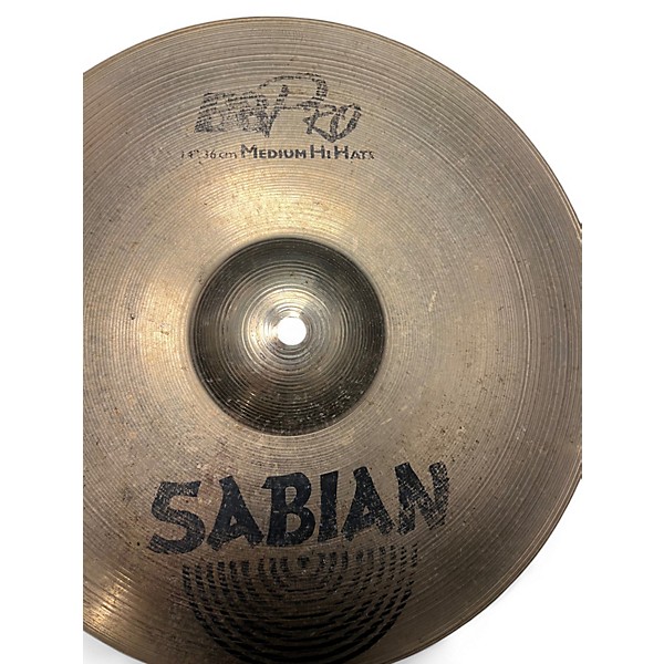 Used SABIAN 14in B8 Hi Hat Pair Cymbal