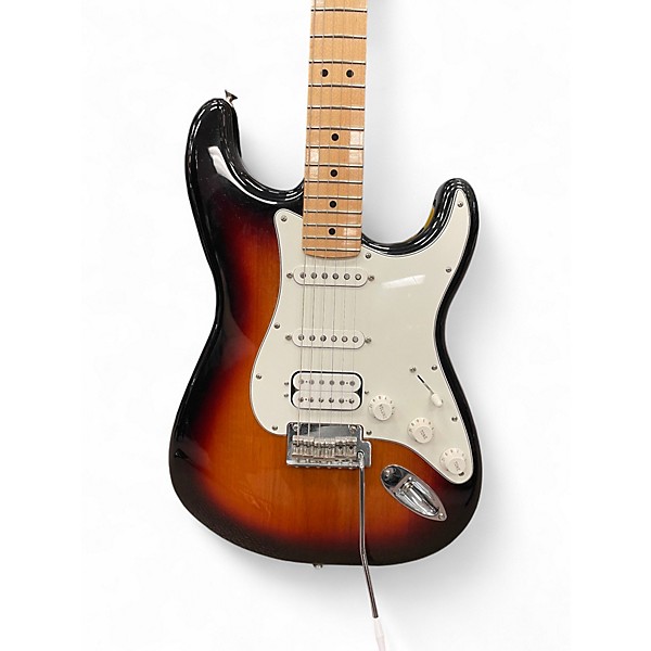 Used 2022 Fender Player Stratocaster HSS Sunburst Solid Body Electric Guitar