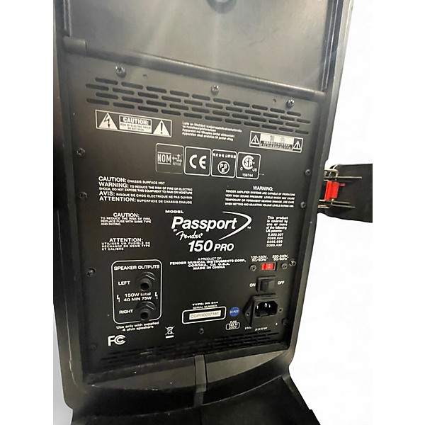 Used Fender Passport 150 Pro Sound Package