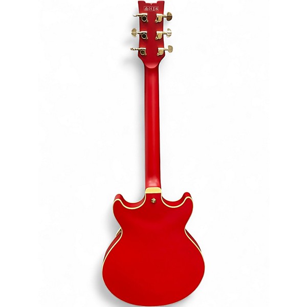 Used Ibanez AMH90-CRF ARTCORE EXPRESSIONISIST MATTE RED Hollow Body Electric Guitar