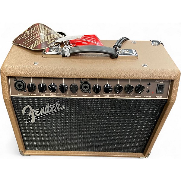 Used Fender ACOUSTASONIC 40 Guitar Combo Amp