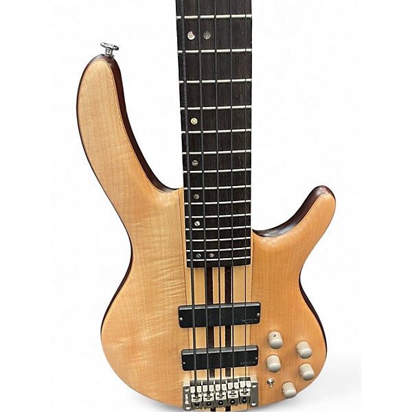 Used Cort A5 PLUS FMMH Natural Electric Bass Guitar