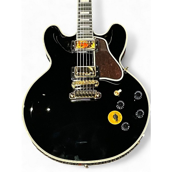 Used Epiphone BB King Lucille Ebony Hollow Body Electric Guitar