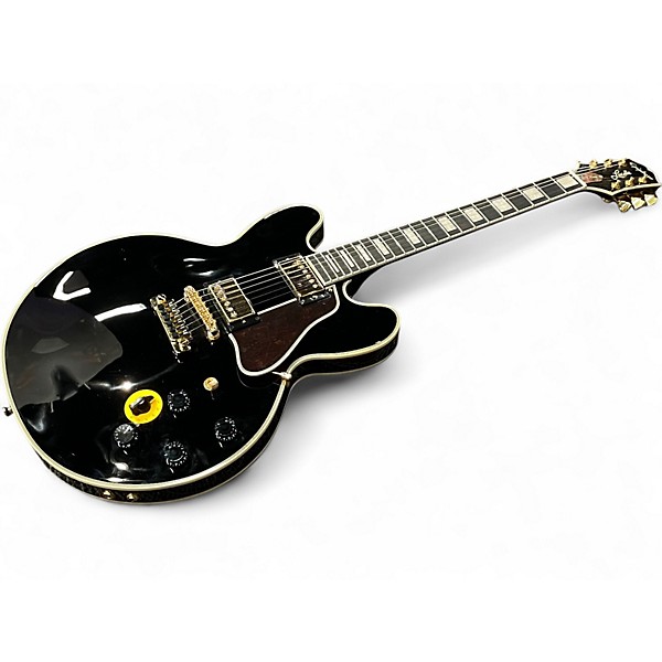 Used Epiphone BB King Lucille Ebony Hollow Body Electric Guitar