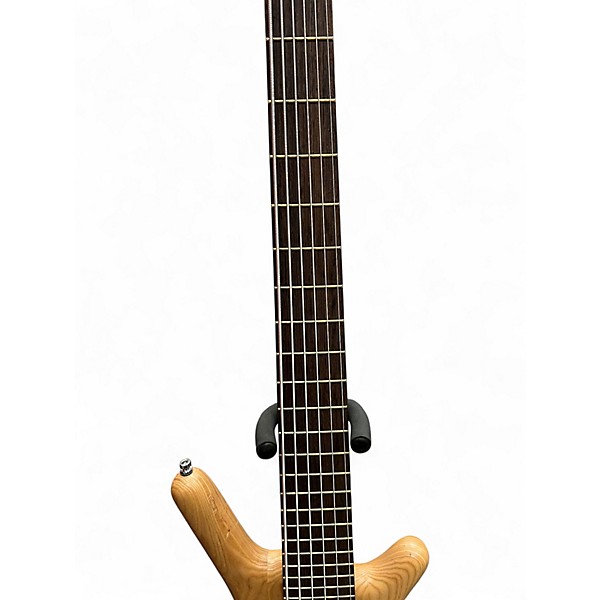 Used Warwick Pro Series Corvette Standard 6 String Natural Electric Bass Guitar