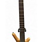 Used Warwick Pro Series Corvette Standard 6 String Natural Electric Bass Guitar