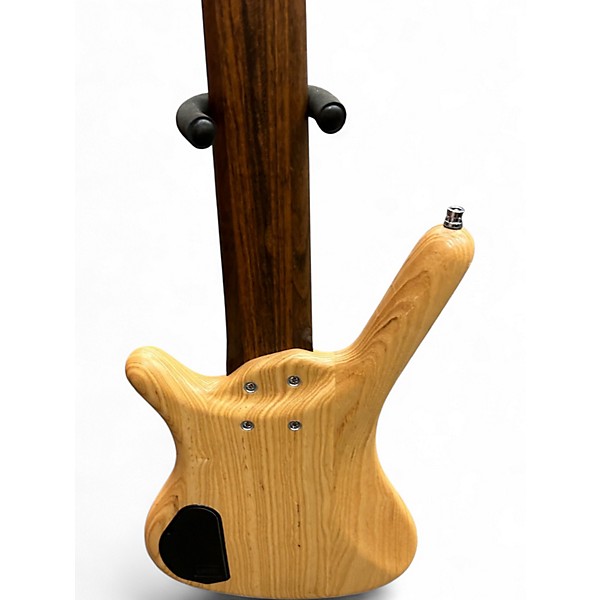 Used Warwick Pro Series Corvette Standard 6 String Natural Electric Bass Guitar