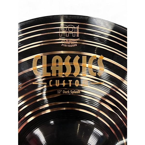Used MEINL 12in Classics Custom Dark Splash Cymbal
