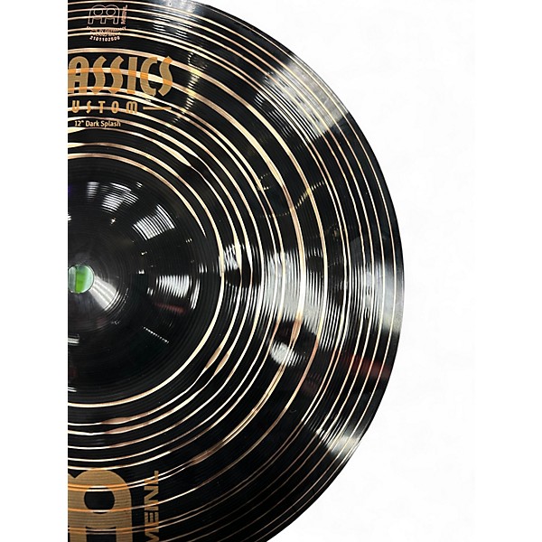 Used MEINL 12in Classics Custom Dark Splash Cymbal