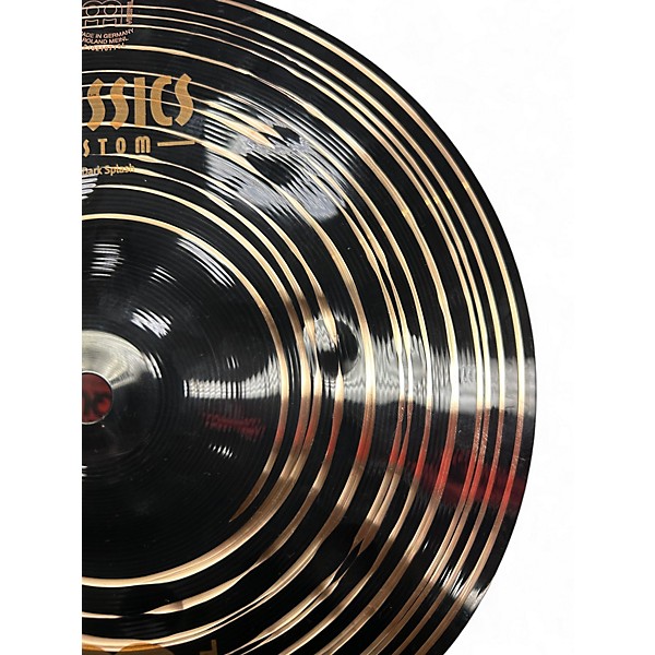 Used MEINL 10in Classics Custom Dark Splash Cymbal